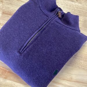 Men’s Polo Ralph Lauren 1/4 Zip Sweater -‎ XL